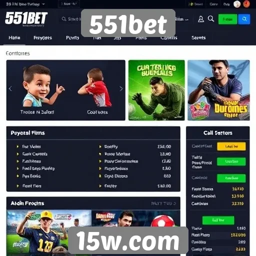 Análise das funcionalidades do site 551bet