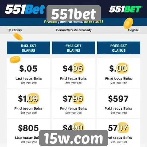 Promoções e bônus oferecidos pela plataforma 551bet