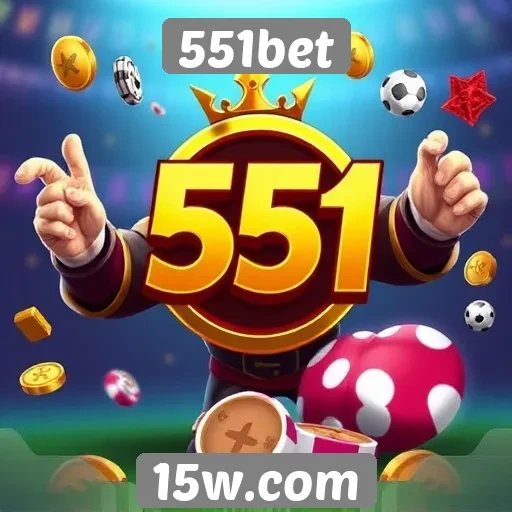 Variedade de jogos disponíveis na 551bet